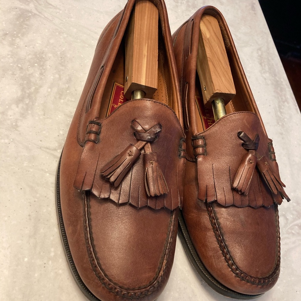 Vintage Cole Haan Leather Loafers size 11